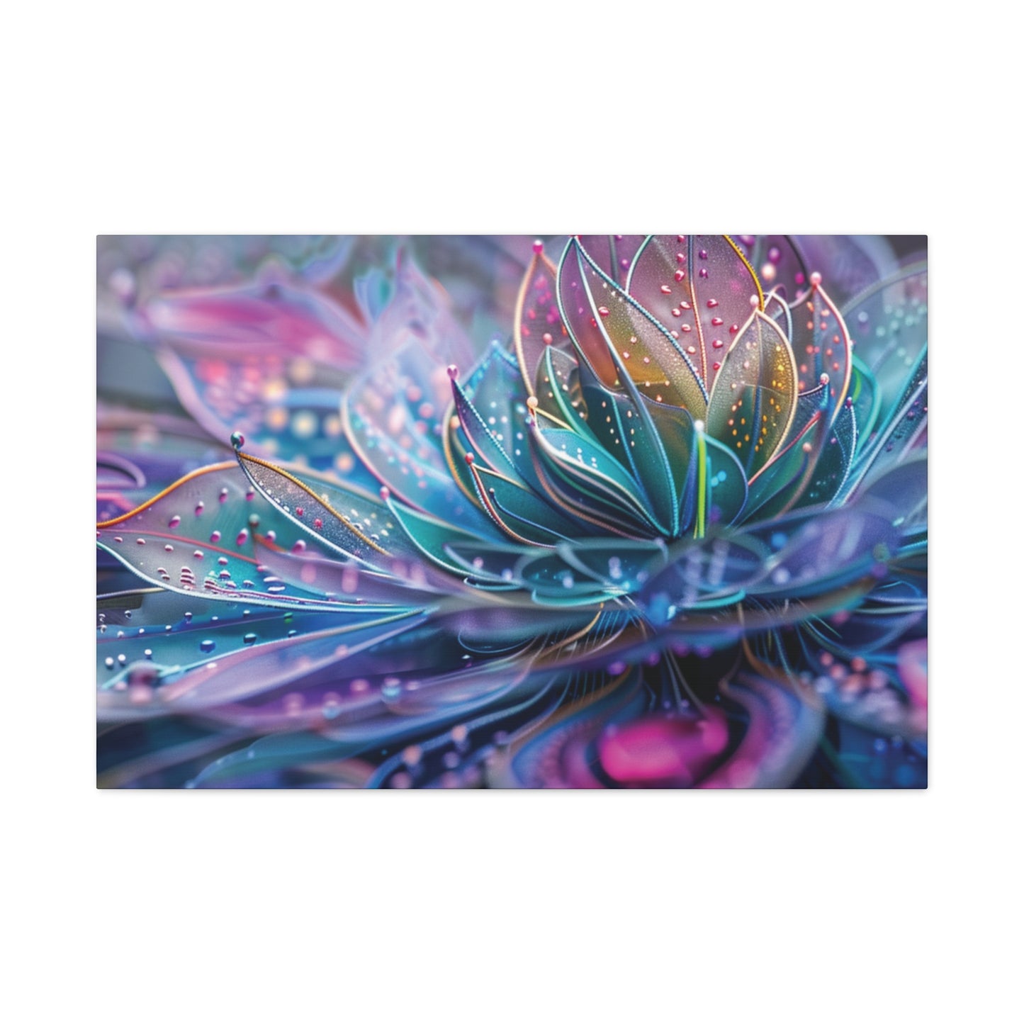 👉Lotus Arc-En-Ciel : magnifique cadre  💎effet apaisant💎 garanti