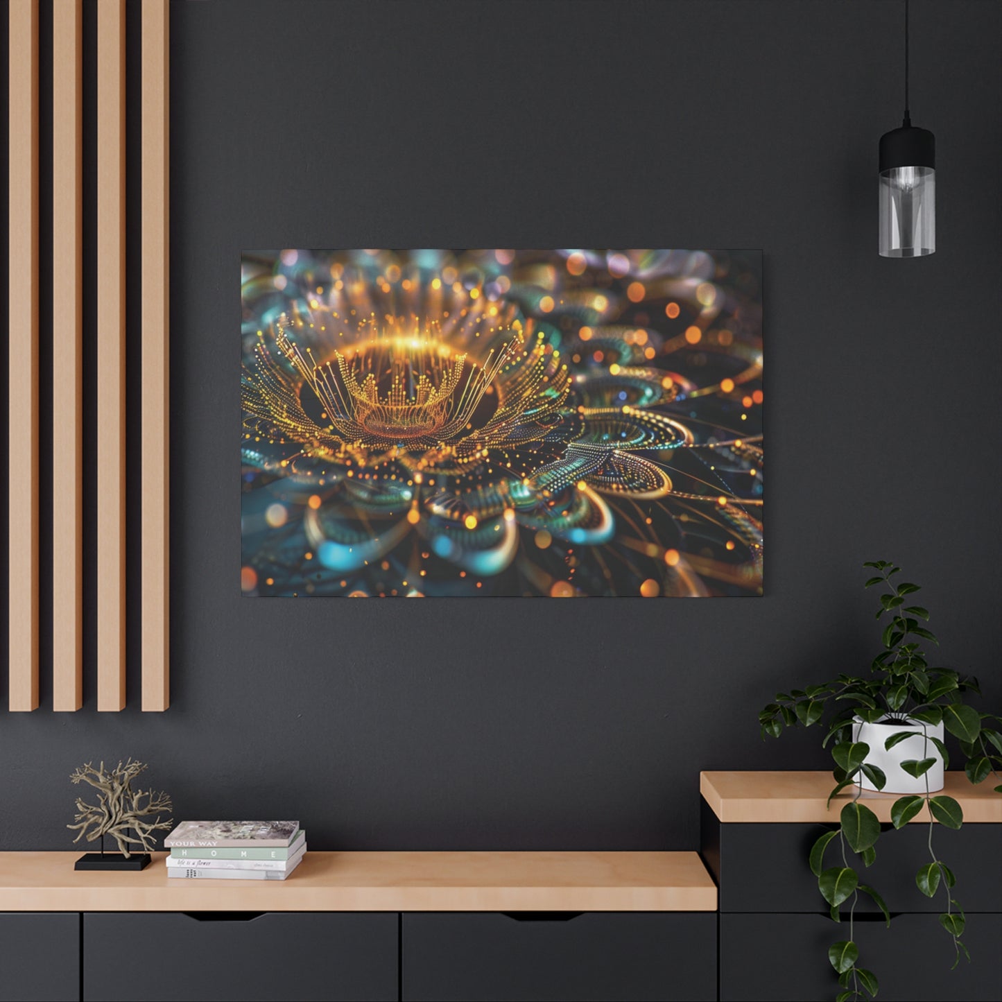 👉Feu du Lotus : magnifique cadre  💎effet apaisant💎garanti