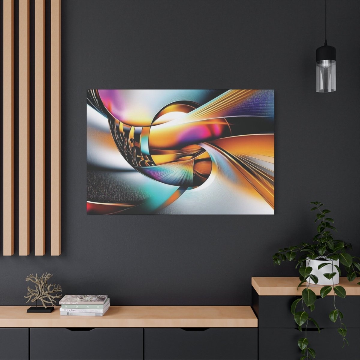 👉Alliance Géométrique : magnifique cadre 💎effet captivant💎 garanti - Art Cocoon