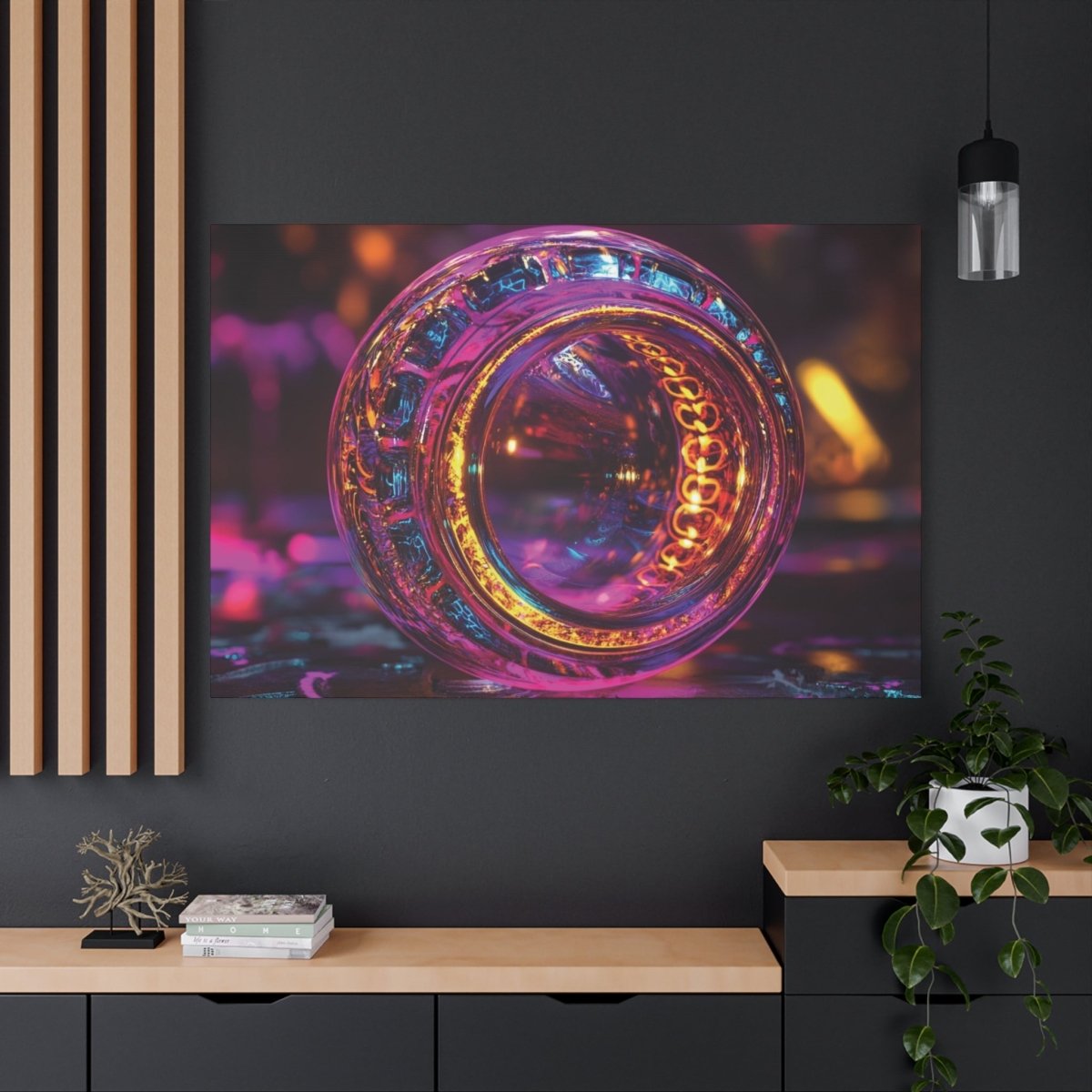 👉Bijou Vibratoire : magnifique cadre 💎effet futuriste💎garanti - Art Cocoon