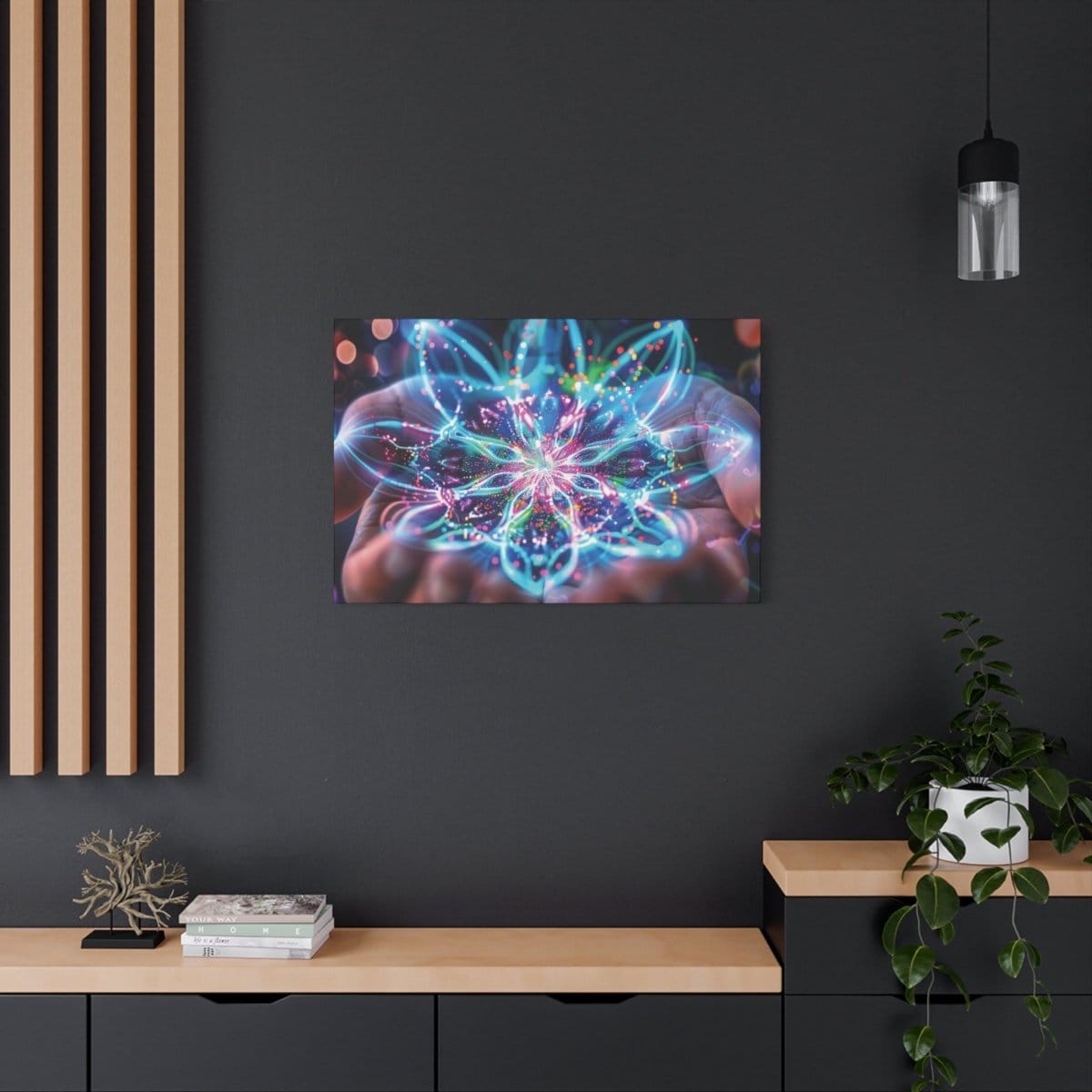 👉Cadeau Lotus : magnifique cadre 💎effet apaisant💎 garanti - Art Cocoon