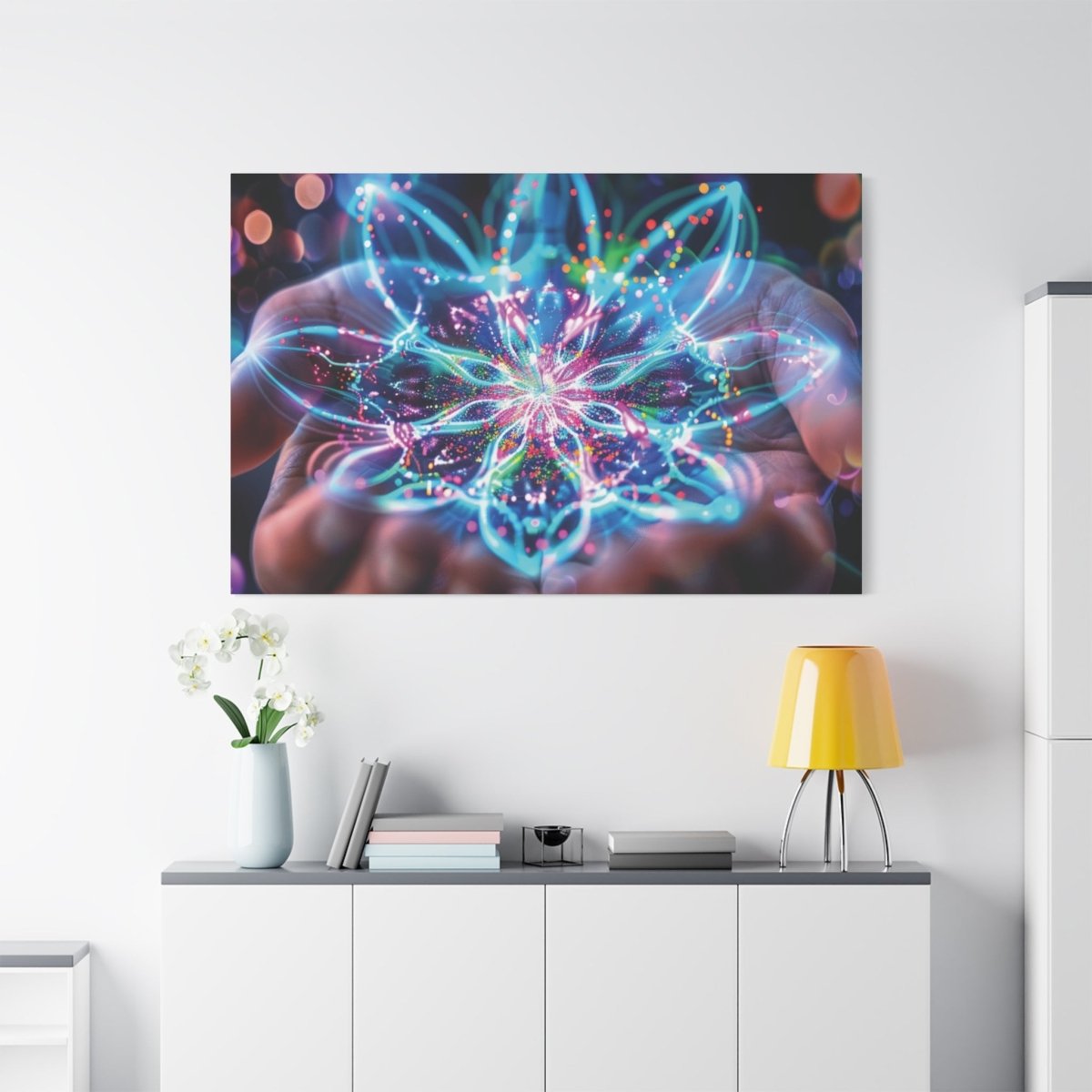 👉Cadeau Lotus : magnifique cadre 💎effet apaisant💎 garanti - Art Cocoon