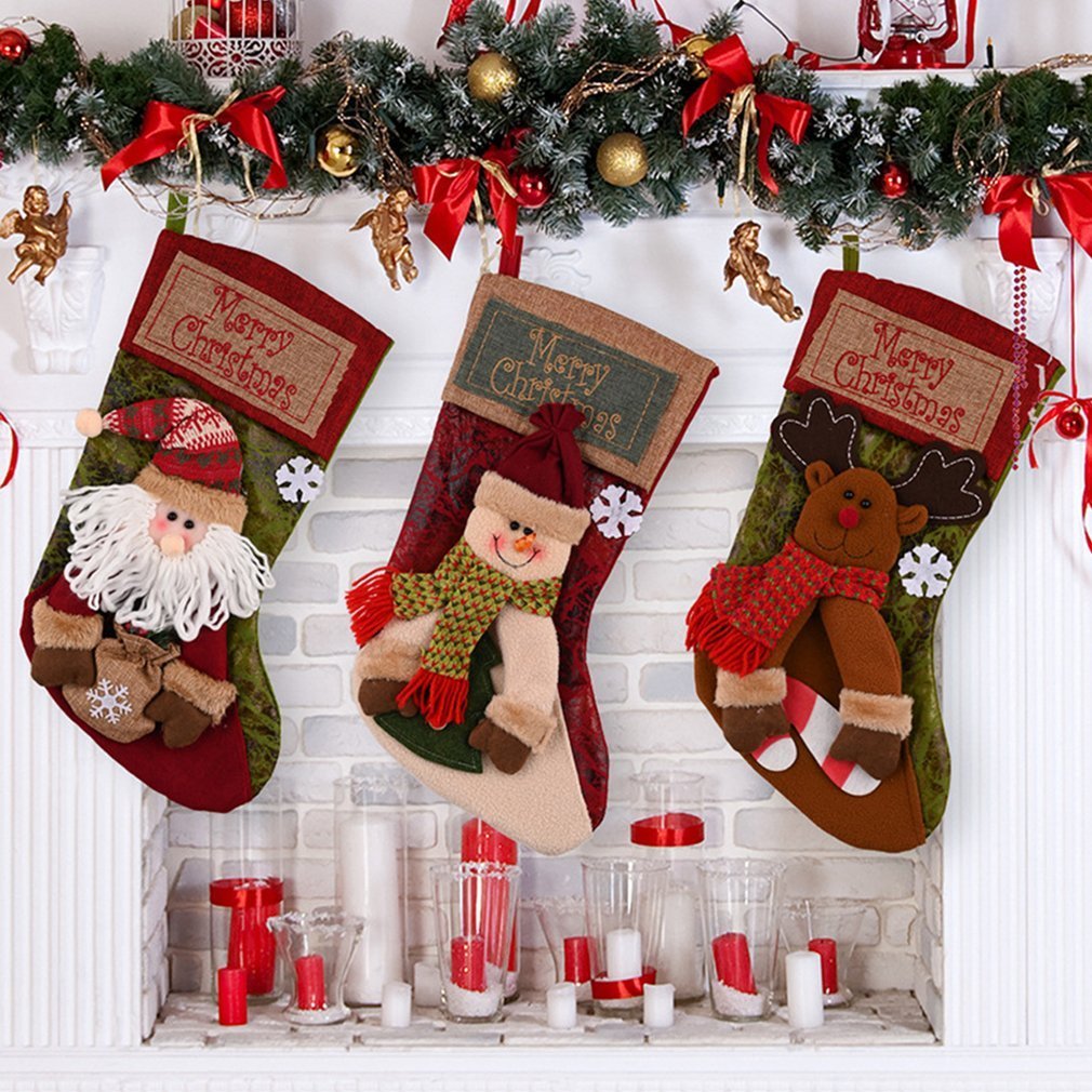 Chaussettes de Noël décoratives - Art Cocoon