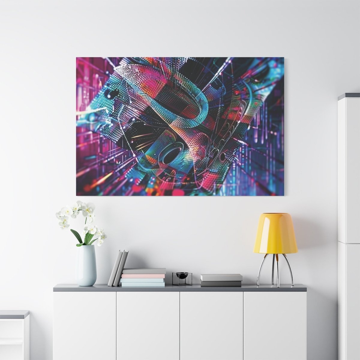 👉Cithare Cosmos : magnifique cadre💎effet captivant💎 garanti - Art Cocoon