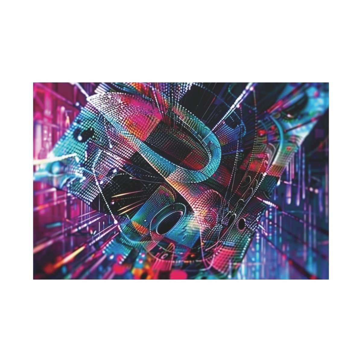 👉Cithare Cosmos : magnifique cadre💎effet captivant💎 garanti - Art Cocoon