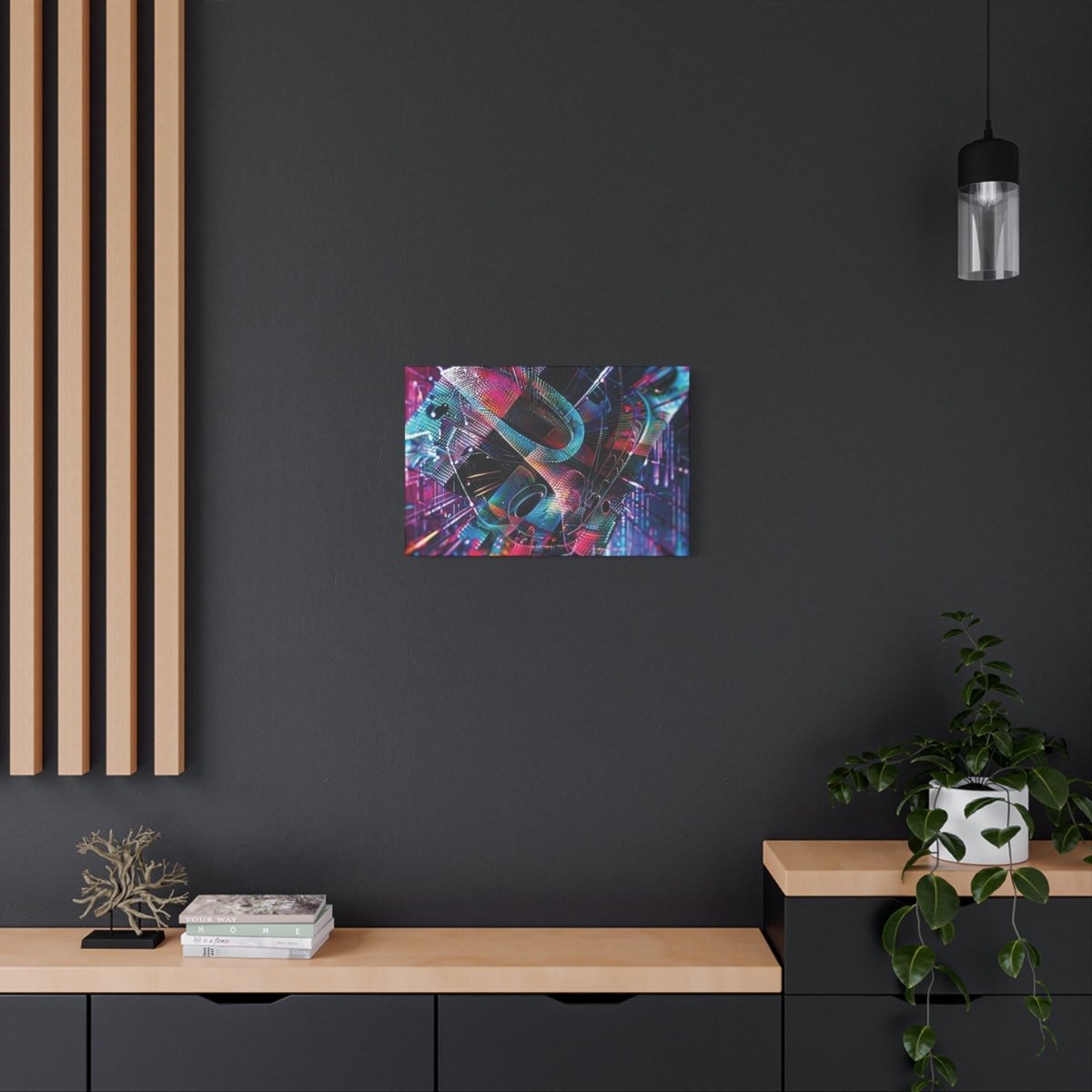 👉Cithare Cosmos : magnifique cadre💎effet captivant💎 garanti - Art Cocoon