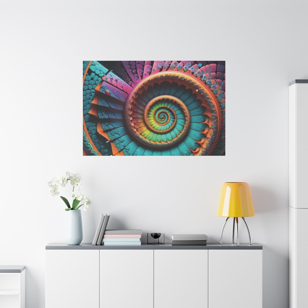 👉Codes de Fibonacci : magnifique cadre💎effet fascinant💎 garanti - Art Cocoon