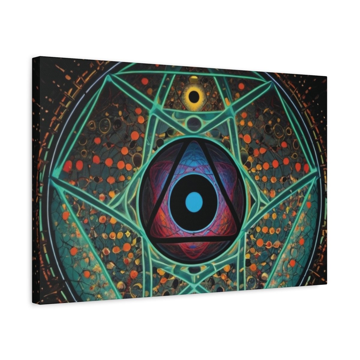 👉Communication Cosmique : magnifique cadre💎effet fascinant💎 garanti - Art Cocoon