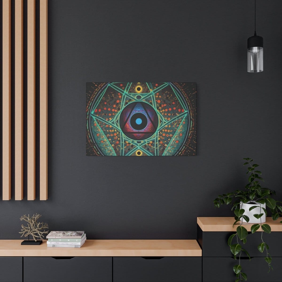 👉Communication Cosmique : magnifique cadre💎effet fascinant💎 garanti - Art Cocoon