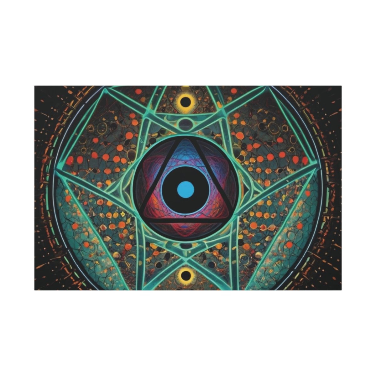 👉Communication Cosmique : magnifique cadre💎effet fascinant💎 garanti - Art Cocoon