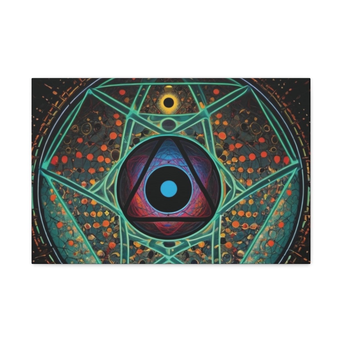 👉Communication Cosmique : magnifique cadre💎effet fascinant💎 garanti - Art Cocoon