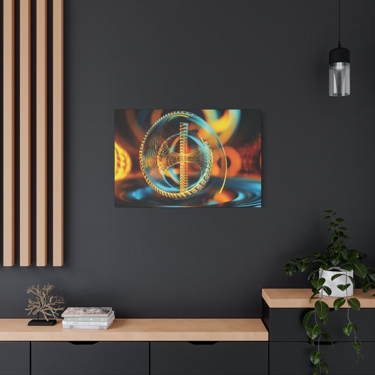 👉Connexion Cosmique : magnifique cadre💎effet fascinant💎 garanti - Art Cocoon