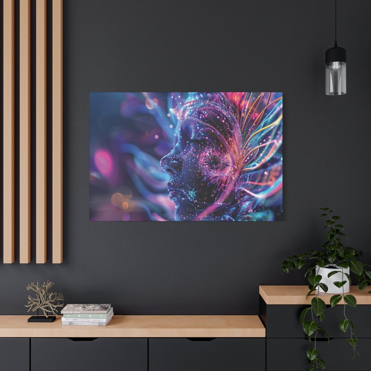 👉Connexion Lumineuse : magnifique cadre💎effet apaisant💎 garanti - Art Cocoon