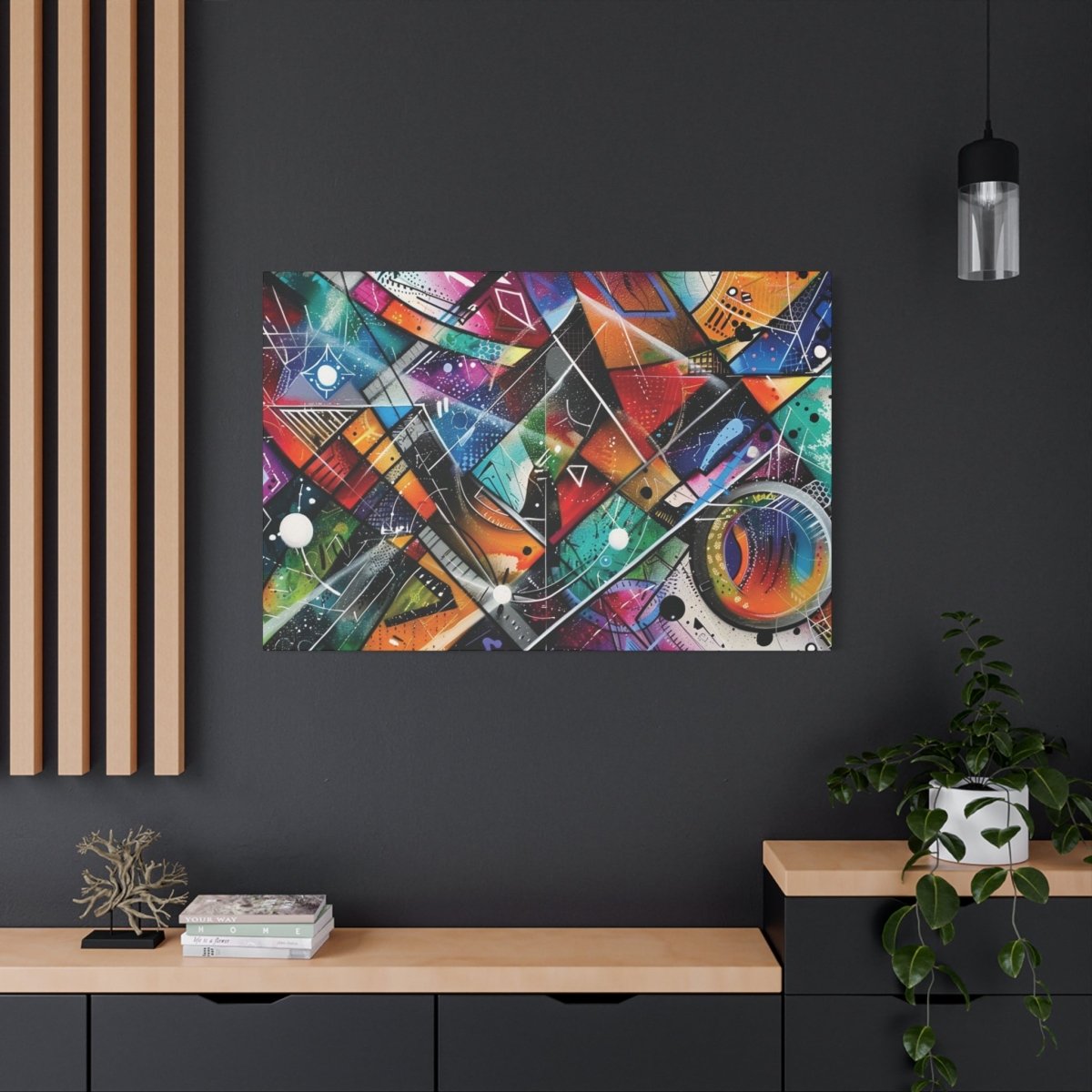 👉Connexion Planétaire : magnifique cadre 💎effet captivant💎 garanti - Art Cocoon