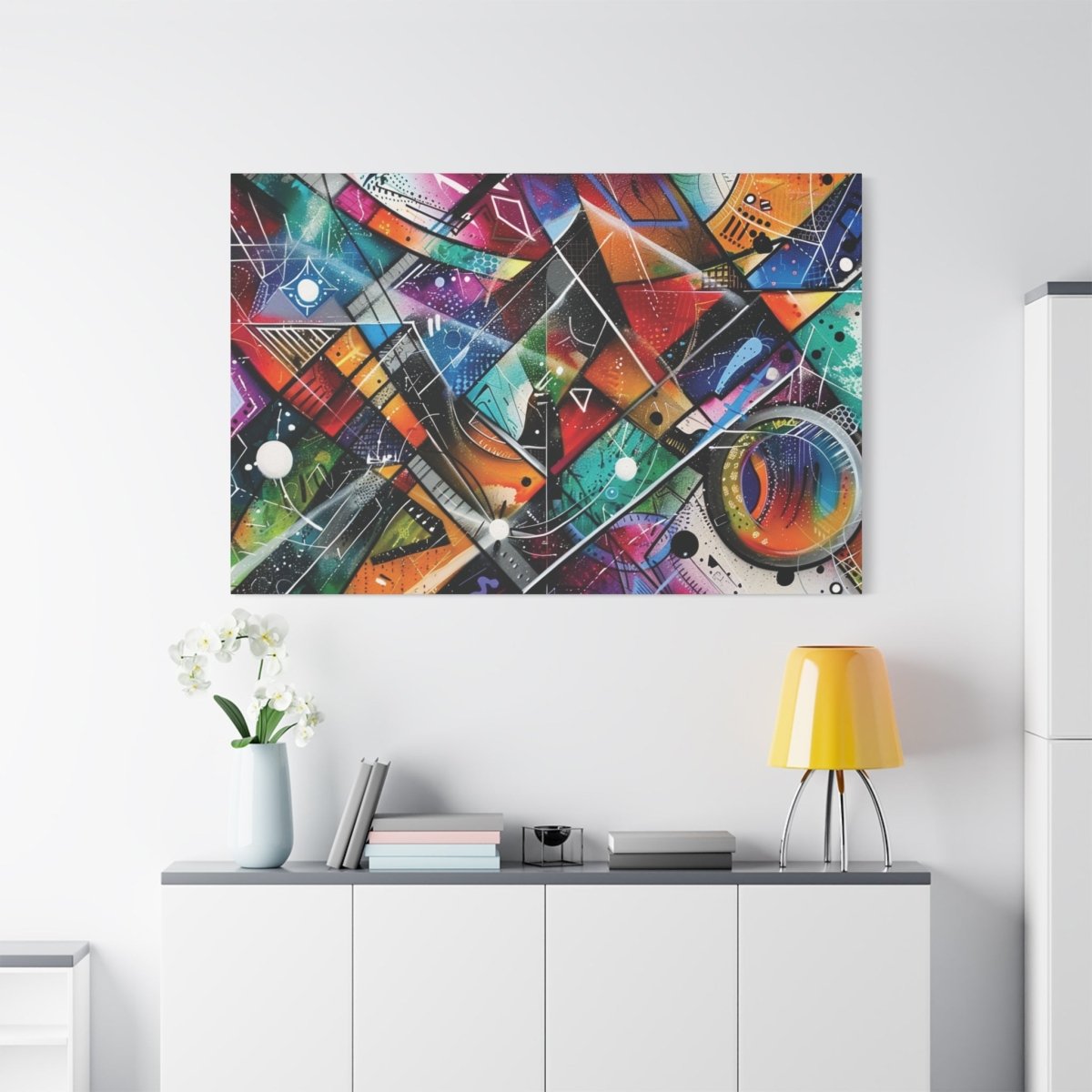 👉Connexion Planétaire : magnifique cadre 💎effet captivant💎 garanti - Art Cocoon