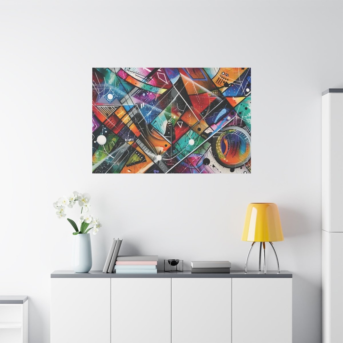 👉Connexion Planétaire : magnifique cadre 💎effet captivant💎 garanti - Art Cocoon