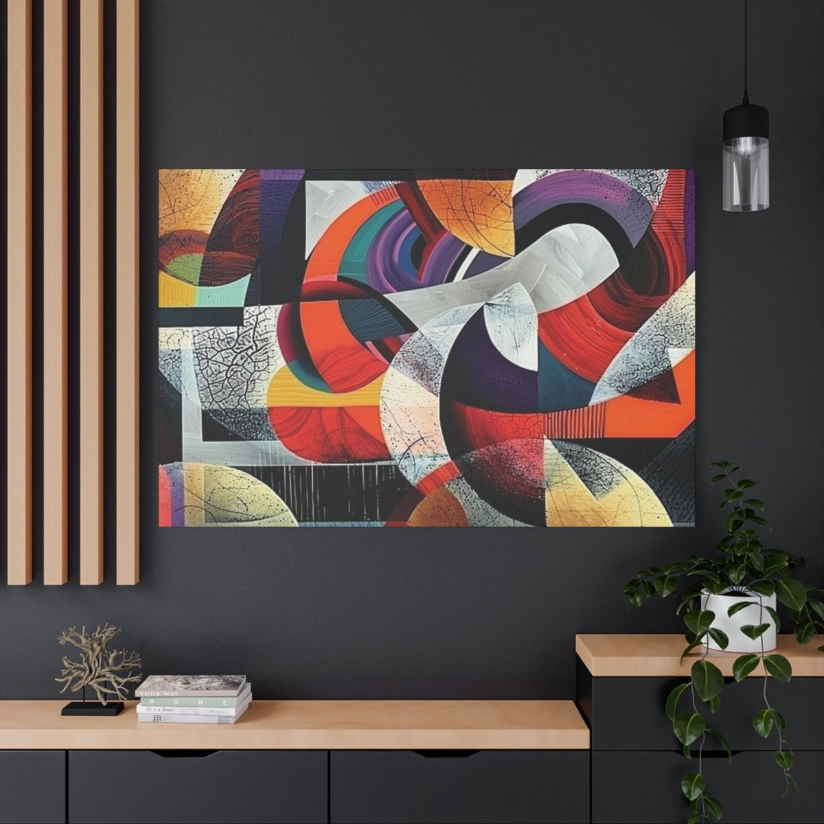 👉Contrées Lointaines : magnifique cadre 💎effet captivant💎 garanti - Art Cocoon