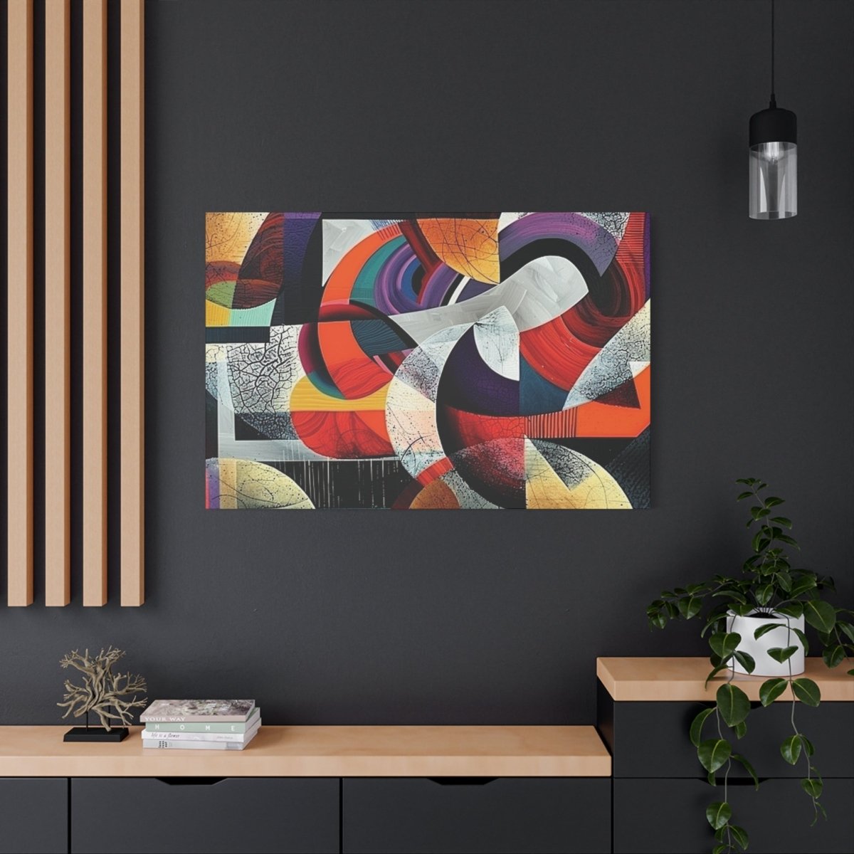 👉Contrées Lointaines : magnifique cadre 💎effet captivant💎 garanti - Art Cocoon