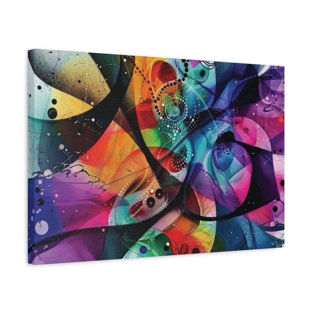 👉Coulée Vibrante : magnifique cadre 💎effet captivant💎 garanti - Art Cocoon