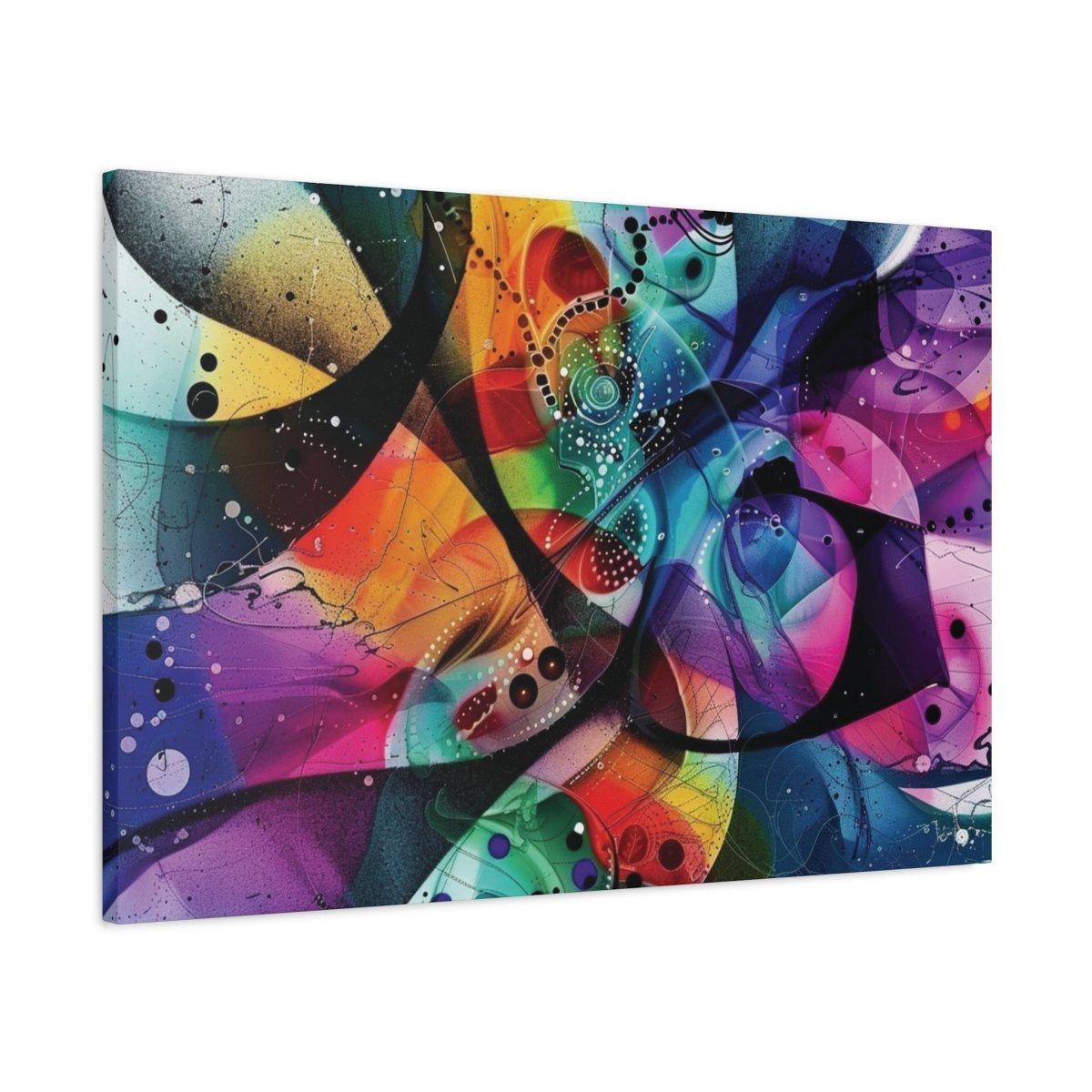 👉Coulée Vibrante : magnifique cadre 💎effet captivant💎 garanti - Art Cocoon