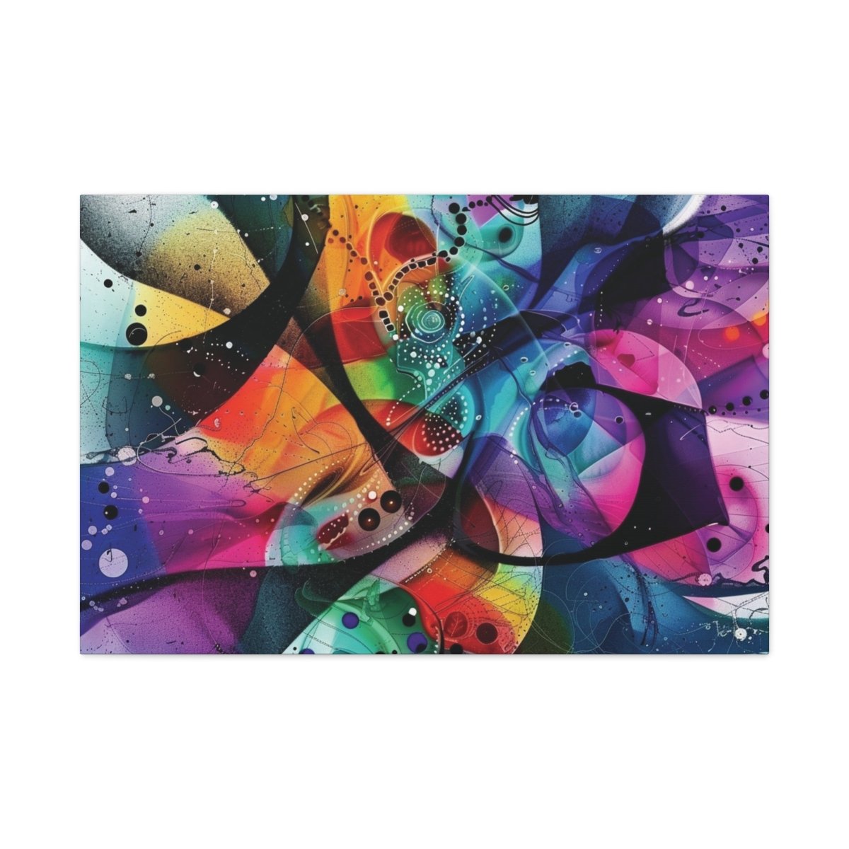 👉Coulée Vibrante : magnifique cadre 💎effet captivant💎 garanti - Art Cocoon