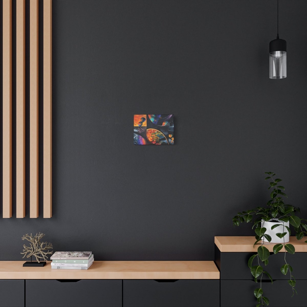 👉Echiquier Galactique : magnifique cadre 💎effet captivant💎 garanti - Art Cocoon