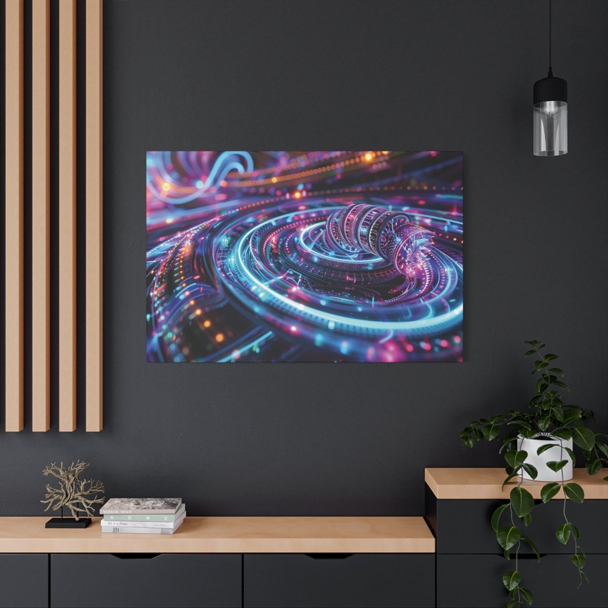 👉Energie Bionique : magnifique cadre 💎effet futuriste💎garanti - Art Cocoon