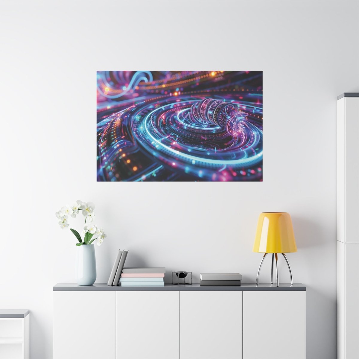 👉Energie Bionique : magnifique cadre 💎effet futuriste💎garanti - Art Cocoon