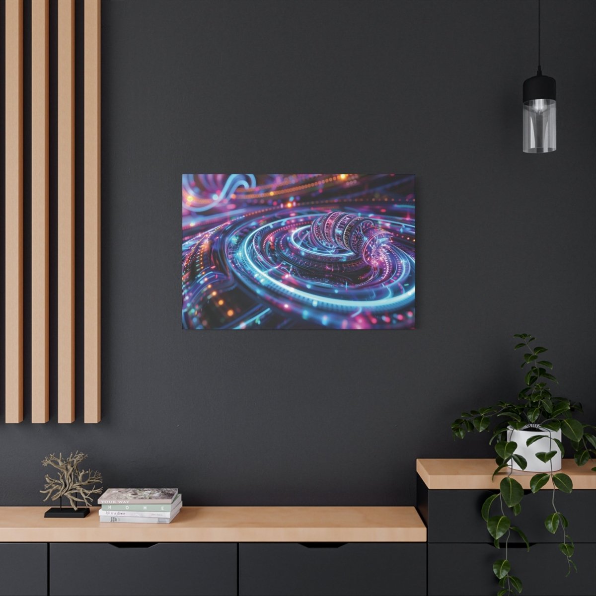 👉Energie Bionique : magnifique cadre 💎effet futuriste💎garanti - Art Cocoon