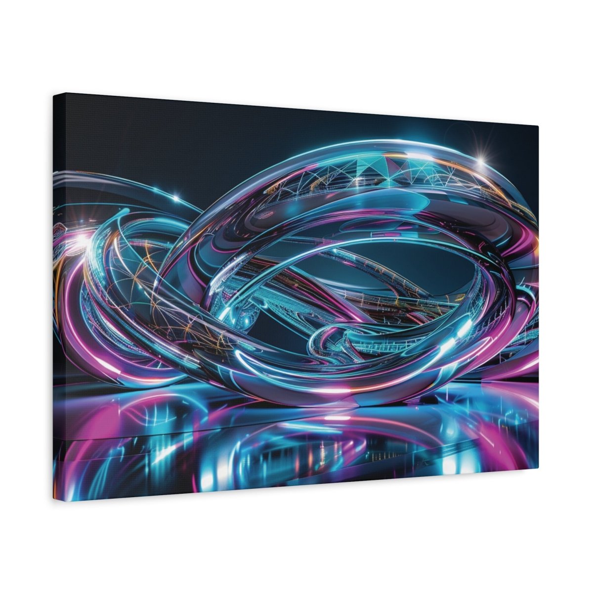 👉Eveil Bionique : magnifique cadre 💎effet futuriste💎garanti - Art Cocoon