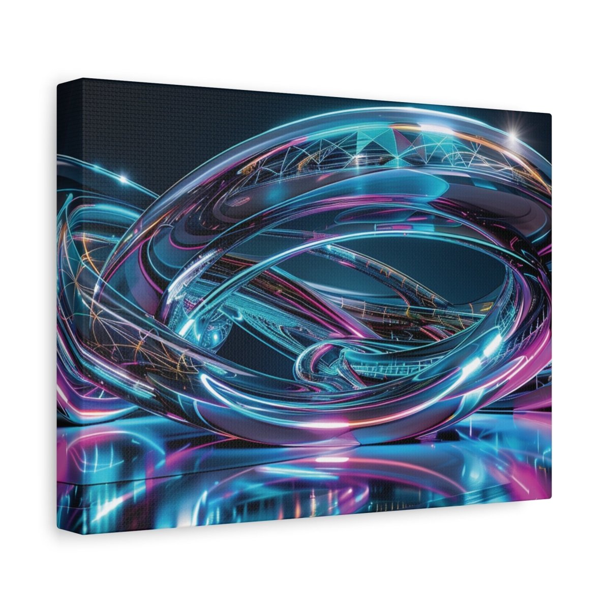 👉Eveil Bionique : magnifique cadre 💎effet futuriste💎garanti - Art Cocoon