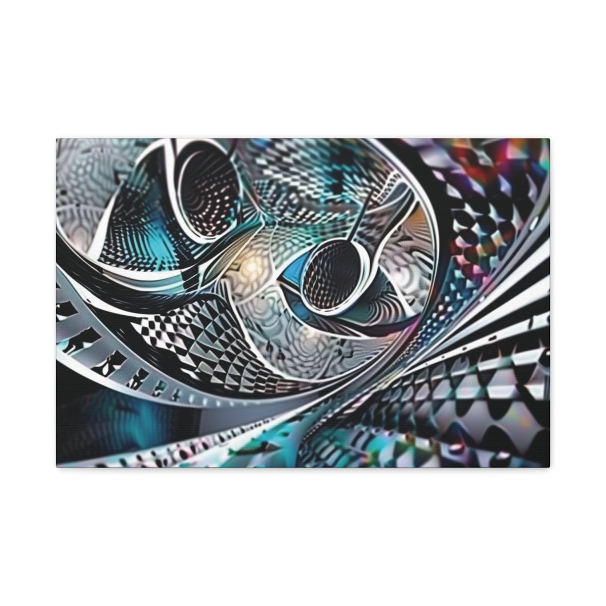 👉Eveil Cybernétika : magnifique cadre 💎effet futuriste💎garanti - Art Cocoon