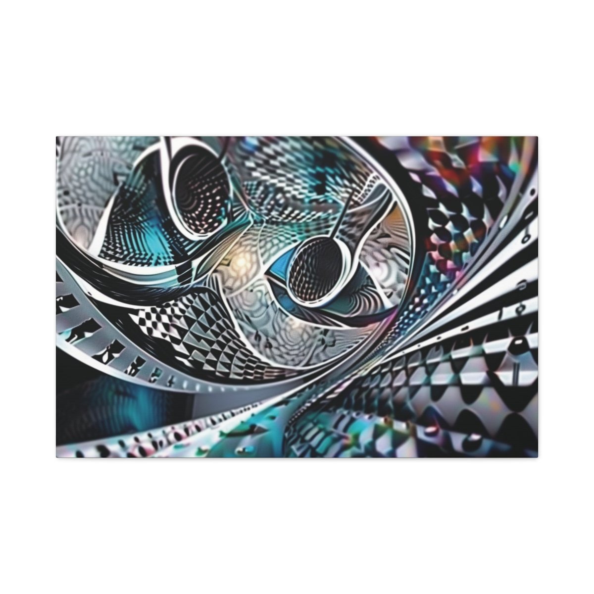 👉Eveil Cybernétika : magnifique cadre 💎effet futuriste💎garanti - Art Cocoon