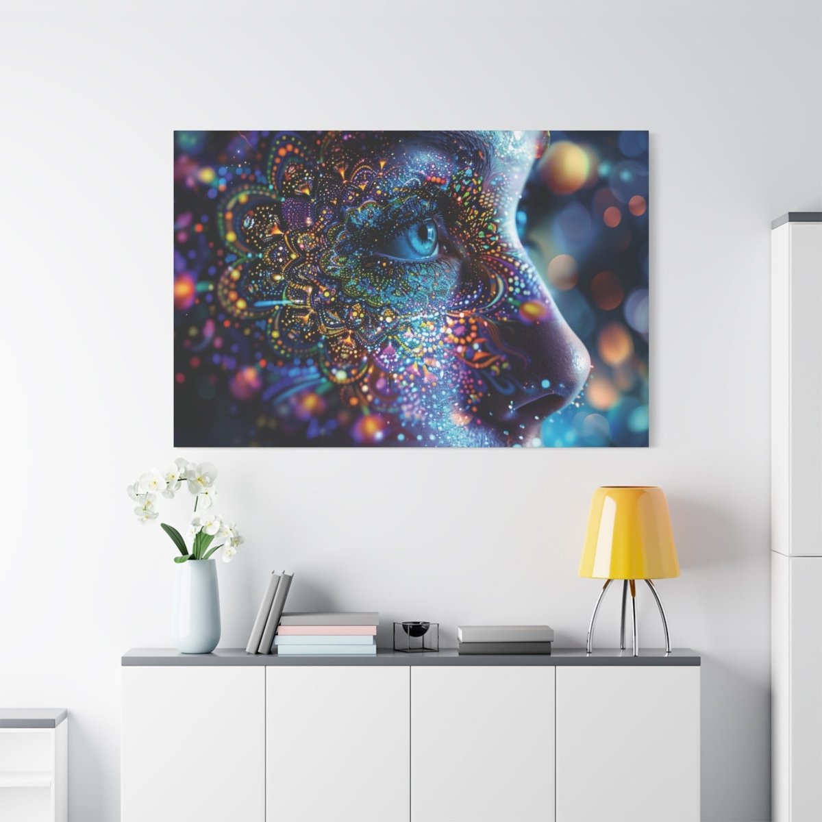 👉Eveil Lumineux : magnifique cadre 💎effet apaisant💎 garanti - Art Cocoon