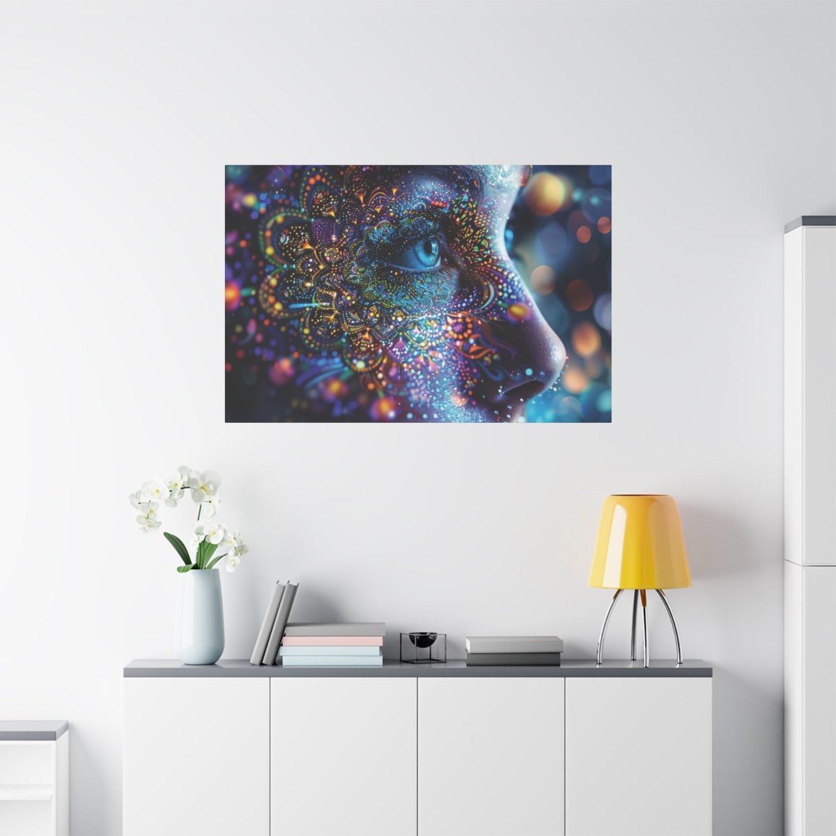 👉Eveil Lumineux : magnifique cadre 💎effet apaisant💎 garanti - Art Cocoon