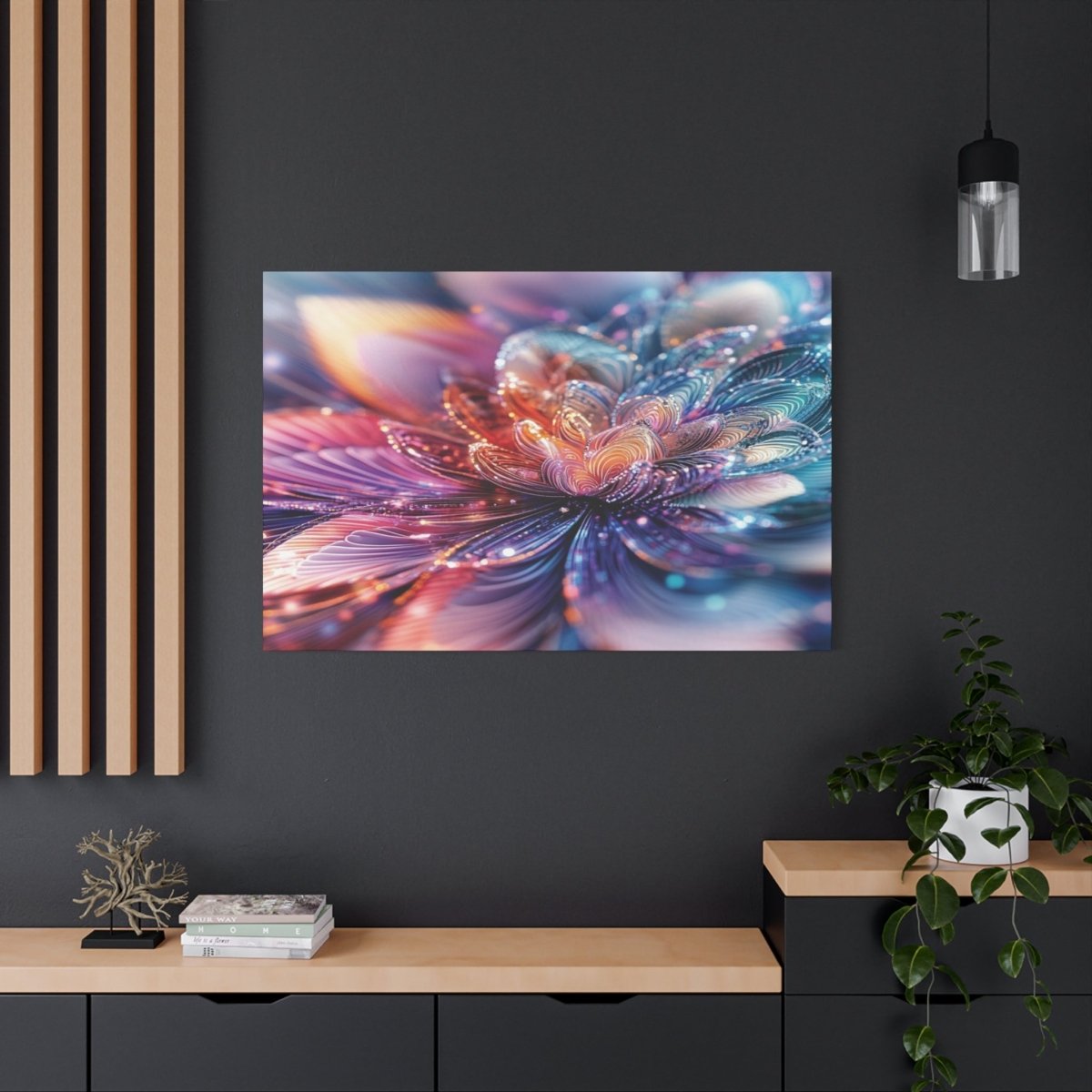 👉Fleur Captivante : magnifique cadre 💎effet apaisant💎 garanti - Art Cocoon