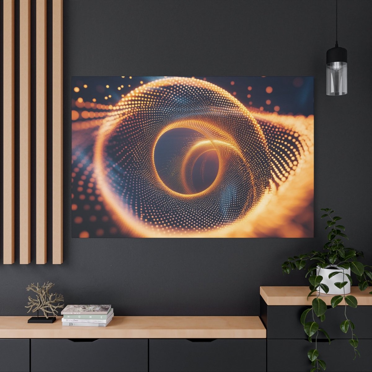 👉Fréquence Céleste : magnifique cadre💎effet fascinant💎 garanti - Art Cocoon