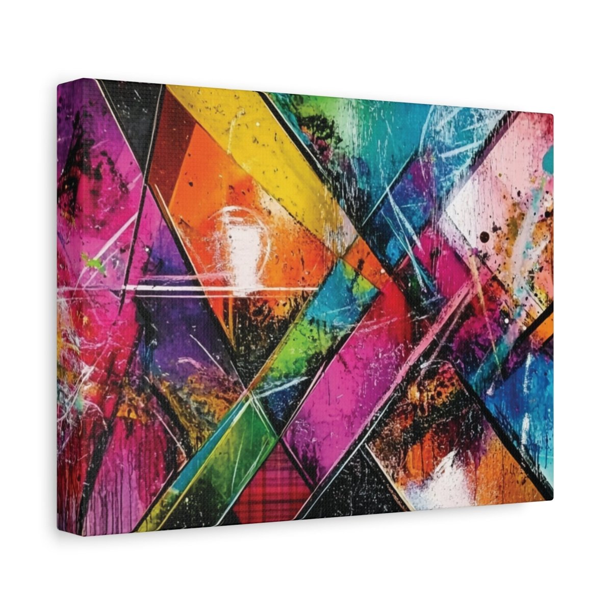 👉Fusion Géométrique : magnifique cadre 💎effet captivant💎 garanti - Art Cocoon