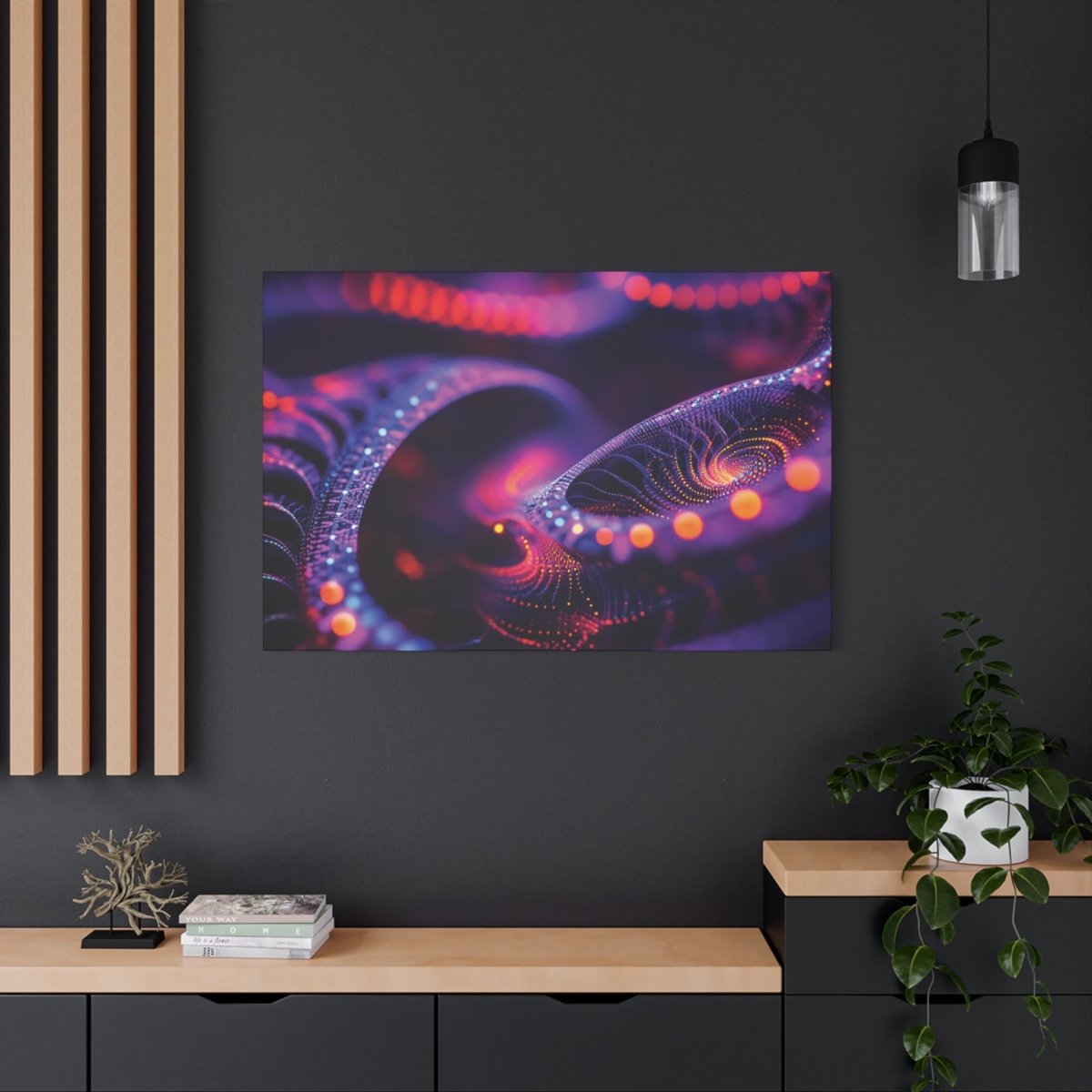 👉Harmonie Quantique : magnifique cadre💎effet fascinant💎 garanti - Art Cocoon