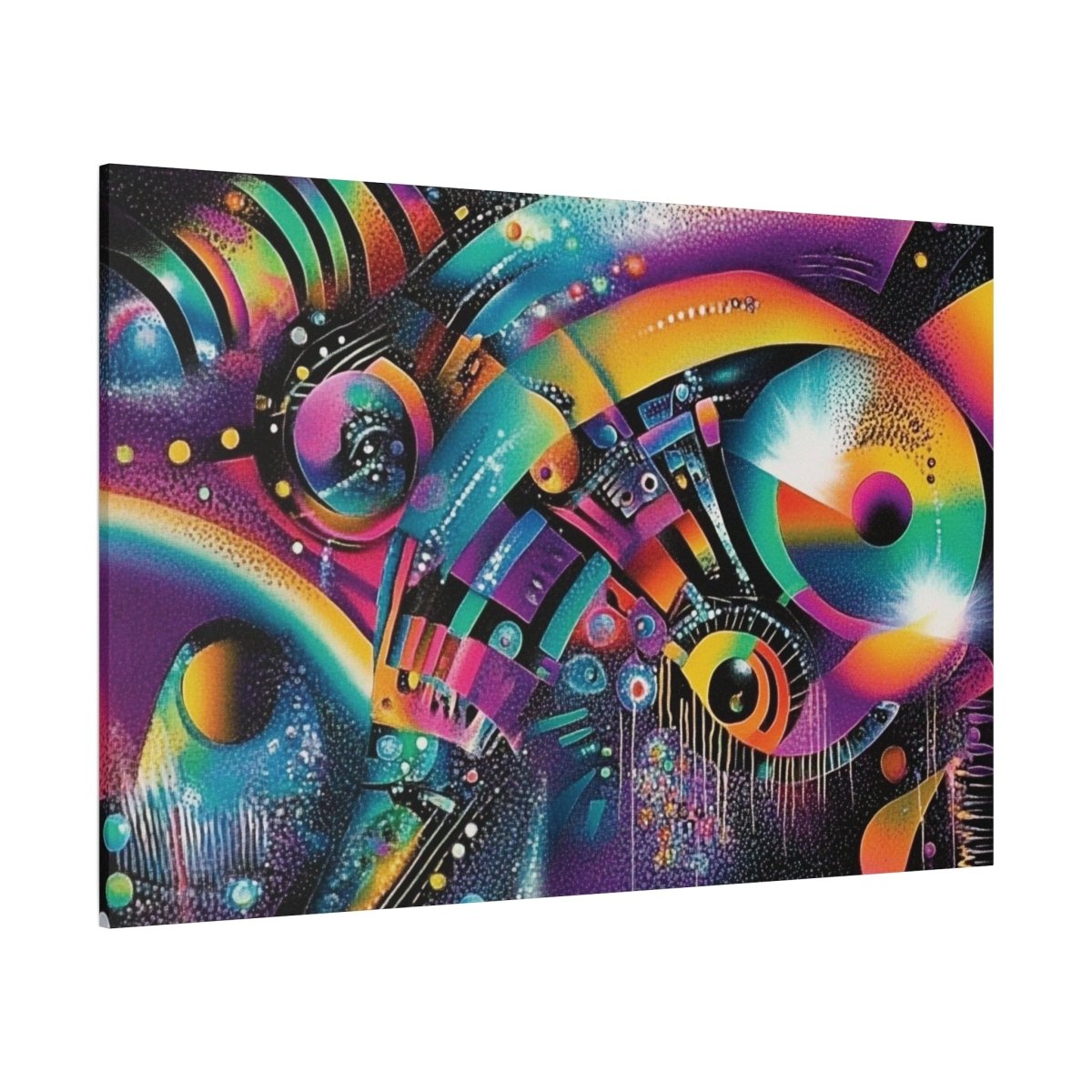 👉Indigo Storm : magnifique cadre 💎effet captivant💎 garanti - Art Cocoon