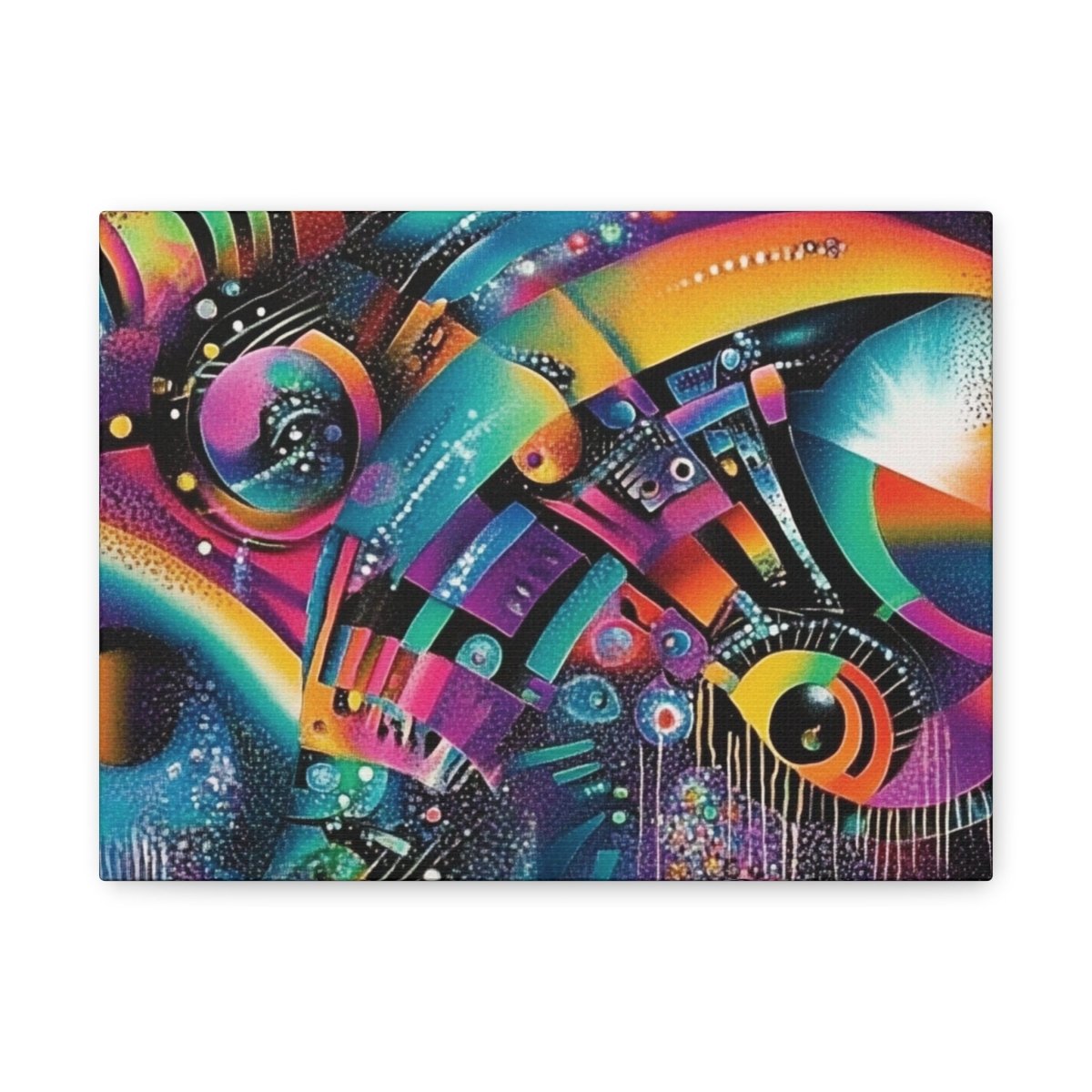 👉Indigo Storm : magnifique cadre 💎effet captivant💎 garanti - Art Cocoon