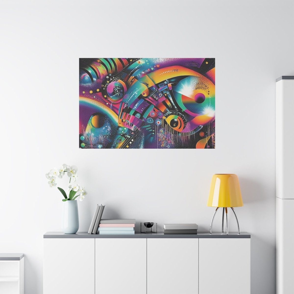 👉Indigo Storm : magnifique cadre 💎effet captivant💎 garanti - Art Cocoon