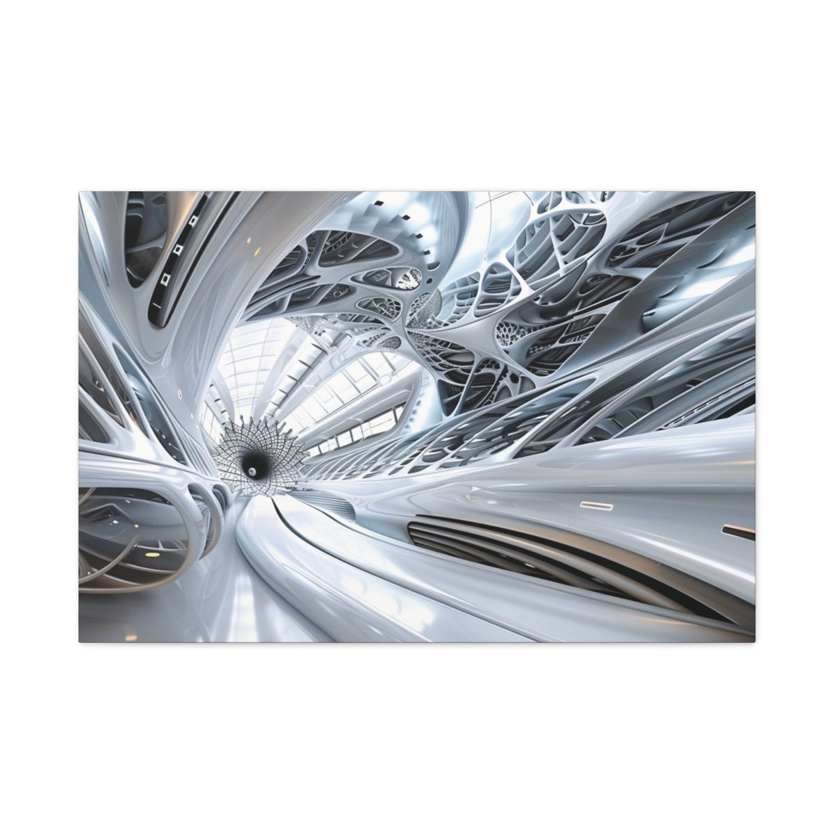 👉Interface Blossom : magnifique cadre 💎effet futuriste💎garanti - Art Cocoon