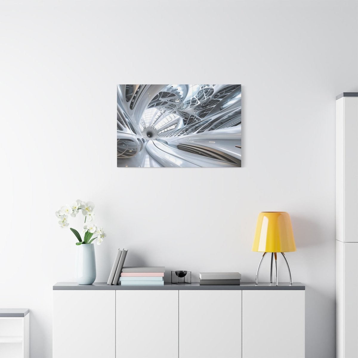 👉Interface Blossom : magnifique cadre 💎effet futuriste💎garanti - Art Cocoon