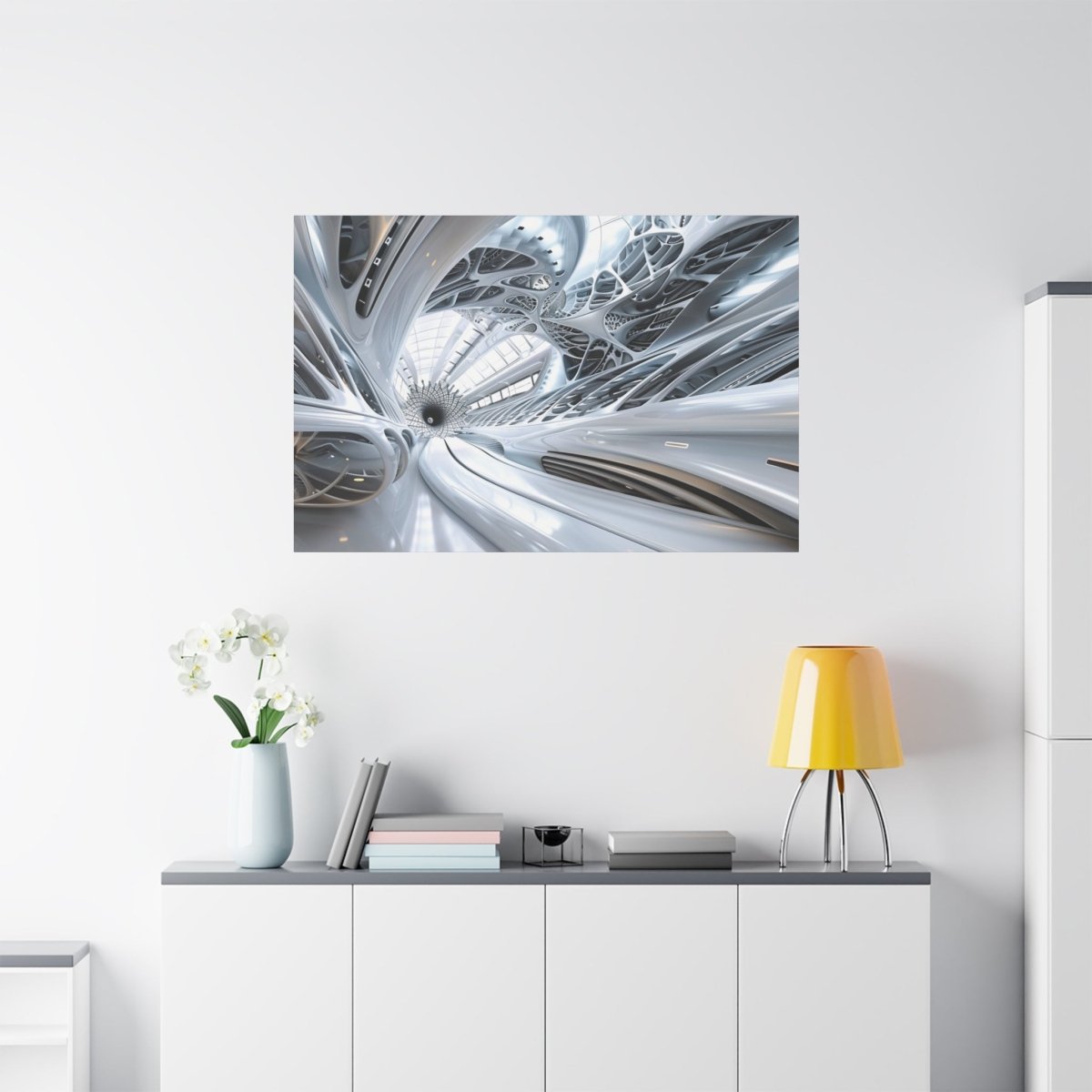 👉Interface Blossom : magnifique cadre 💎effet futuriste💎garanti - Art Cocoon