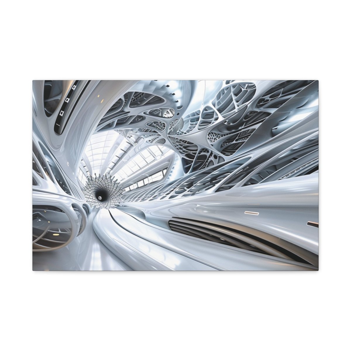 👉Interface Blossom : magnifique cadre 💎effet futuriste💎garanti - Art Cocoon