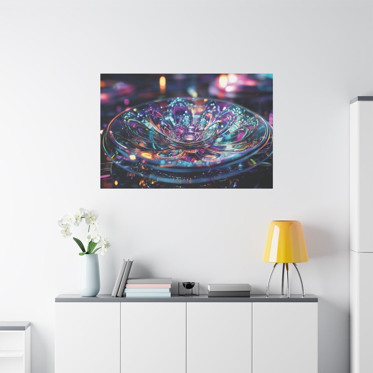 👉Joyau Céleste : magnifique cadre 💎effet futuriste💎garanti - Art Cocoon