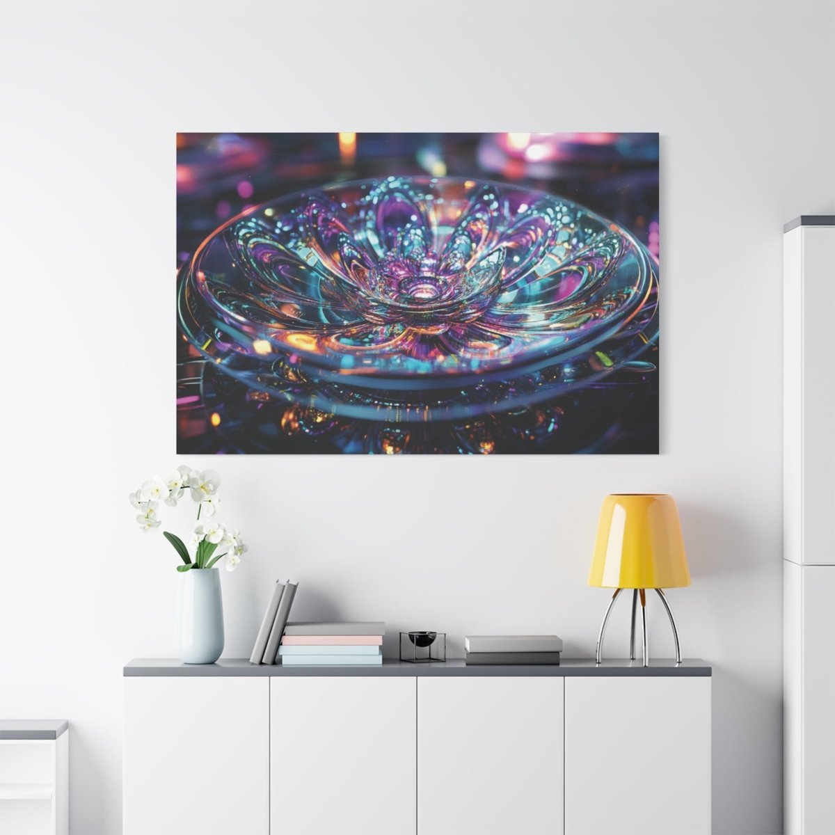 👉Joyau Céleste : magnifique cadre 💎effet futuriste💎garanti - Art Cocoon