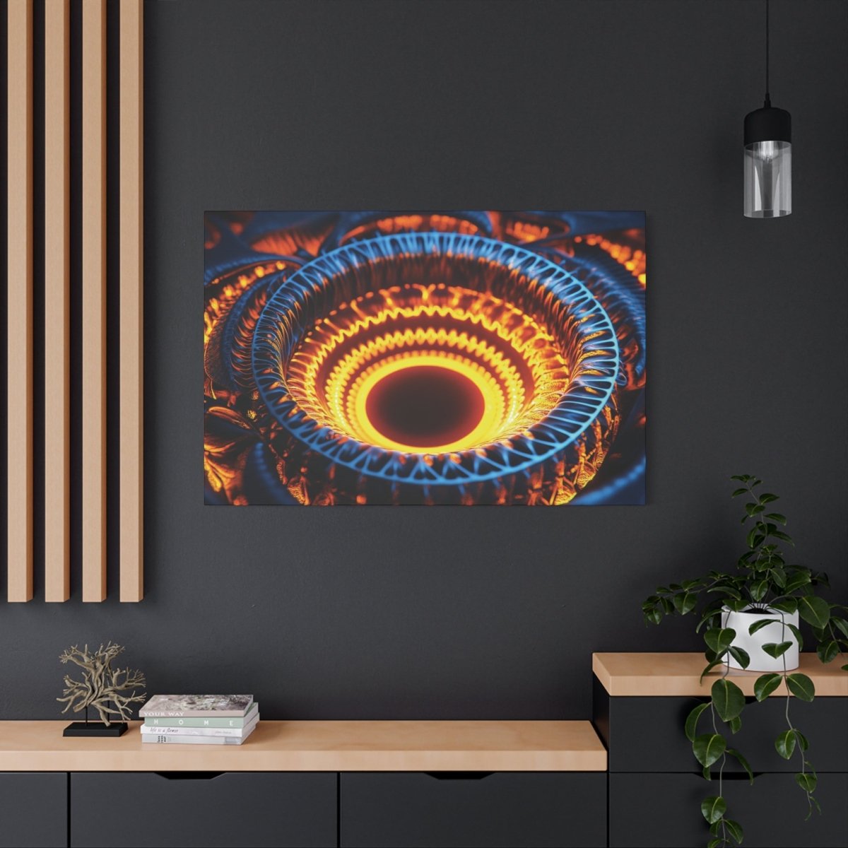 👉Langage Solaire : magnifique cadre💎effet fascinant💎 garanti - Art Cocoon