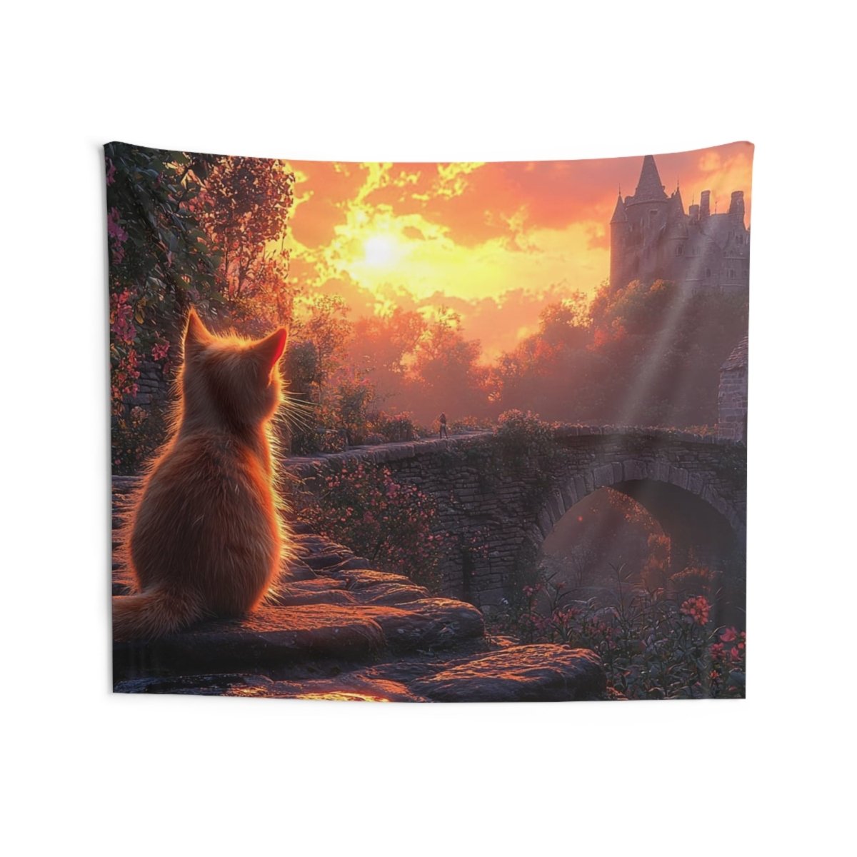 Le Chaton du Pont Enchanté - Art Cocoon